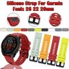 Cinturino Morbido in Silicone da 26/22/20mm per Garmin Fenix 8/Tactix 8/Enduro3 2/Fenix E 7X 6X Braccialetto Quick Fit Garmin Fenxi E