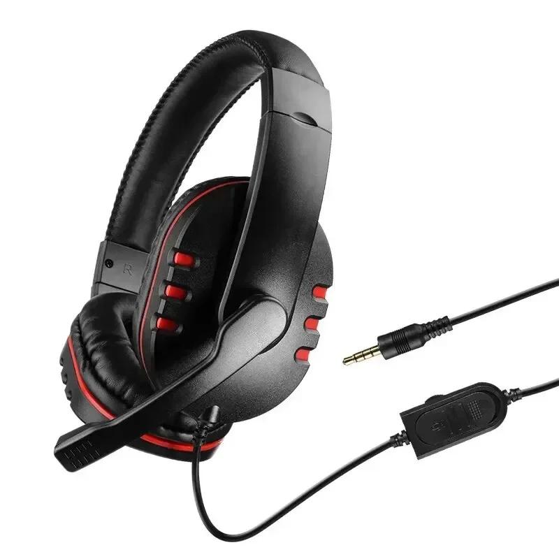 Casque 3,5 mm Casque de jeu filaire Écouteurs Pour PS4 PlayStation 4 Jeu PC Casque de chat Avec microphone