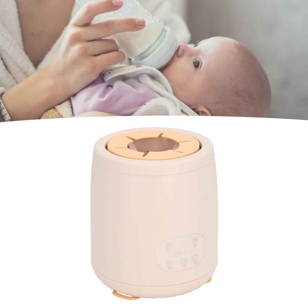 Automatic Baby Milk Bottle Shaker Hting 5 Levels Timing 360 Degree Rotating USB Rechargble Baby Milk Bottle Mixer