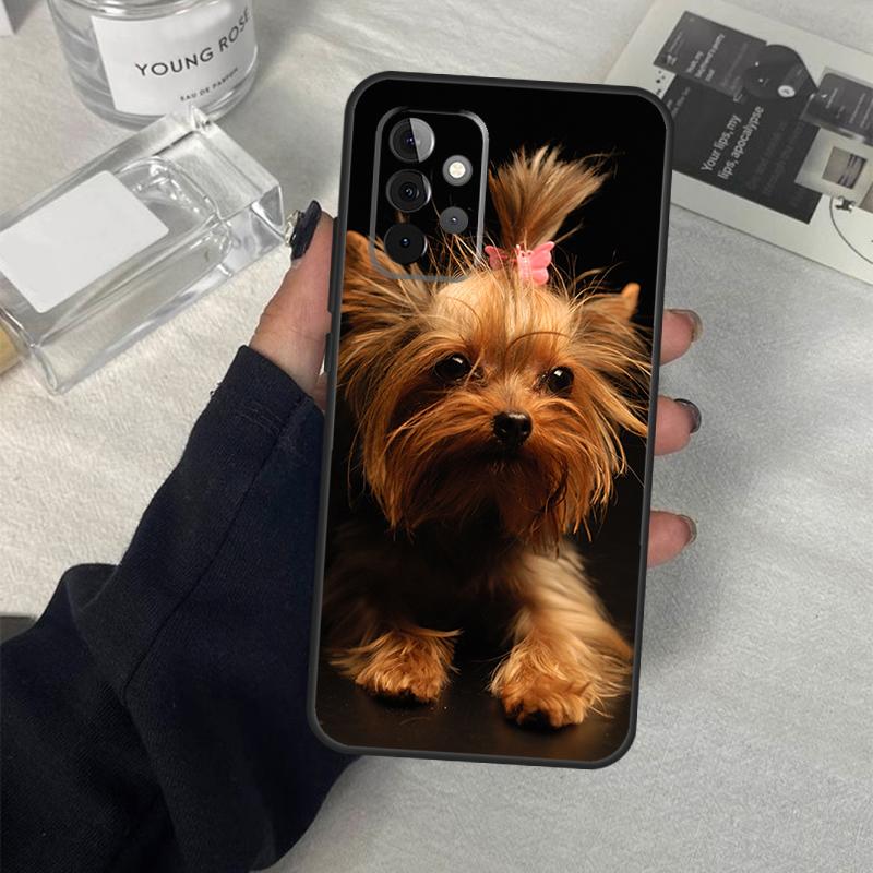 Yorkshire Terrier Dog Case For Samsung Galaxy A54 A34 A14 A36 A56 A06 A13 A53 A32 A12 A22 A52 A35 A17 A16 A55 A15