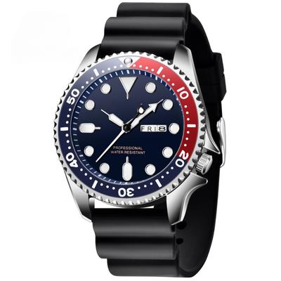 Kalender Leuchtende Herren Quarzuhr Business Sport Herrenuhr Wasserdichte Uhr