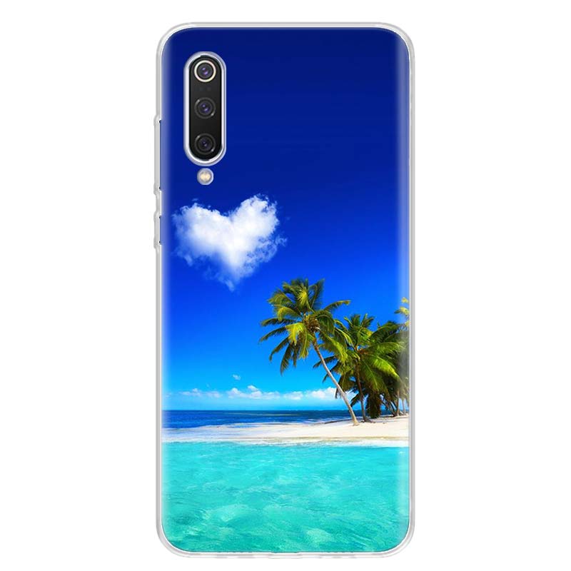 Sea Tropical Palm Trees Beach Phone Case Cover for Xiaomi Redmi Note 15 14 13 12 11 Pro Plus 14S 12S 11S 11T 11E 10S 10 Customiz
