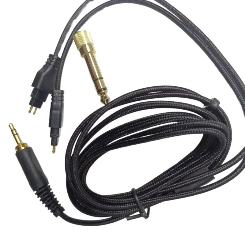Reliable Extension Wire Upgrades Cable for HD580 HD600 HD650 HD660S Headsets Cord for Improved Connection 200cm