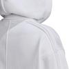 Adidas Loose Fit Hooded Jacket Women Jacket White GL4146