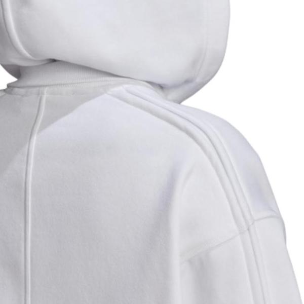 Adidas Loose Fit Hooded Jacket Women Jacket White GL4146
