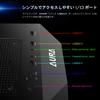 GAMDIAS AURA GC1 Gaming PC Case Mid Tower ATX Case Side Tempered Glass 4X 120mm ARGB Case with Fan Sync 5V RGB with Motherboard Tools Free