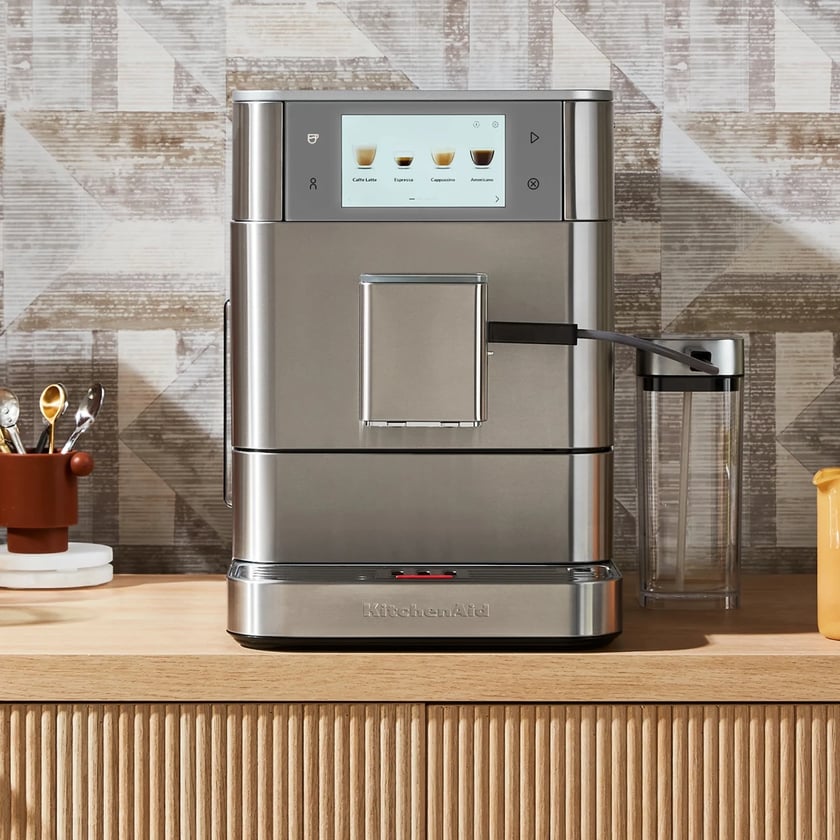 Kitchenaid Kf8 Automatic Coffee Maker Kitchenaid Color: Brushed Steel
