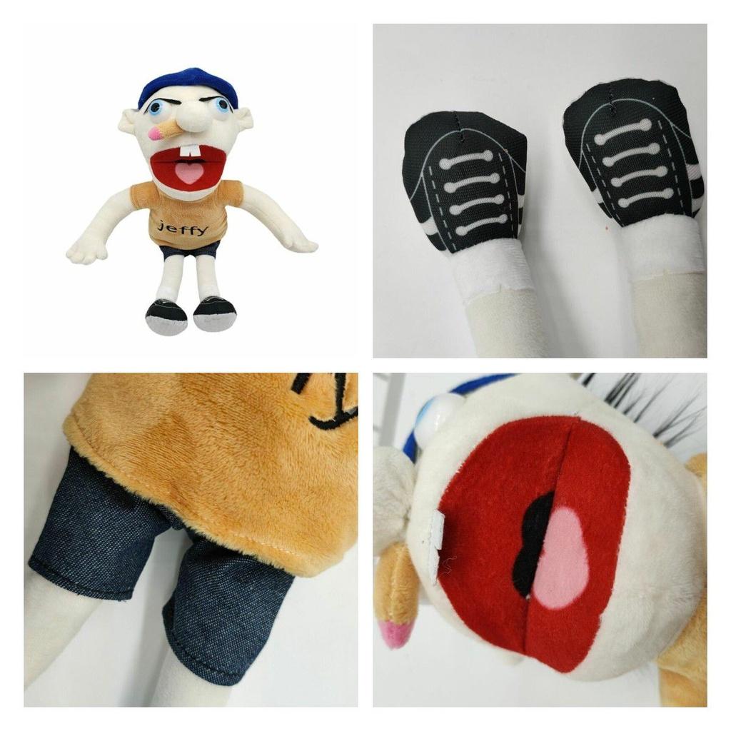 Jeffy 16in Plush Doll Fun Moves And Realistic Design For Kids' Role-play And Storytelling