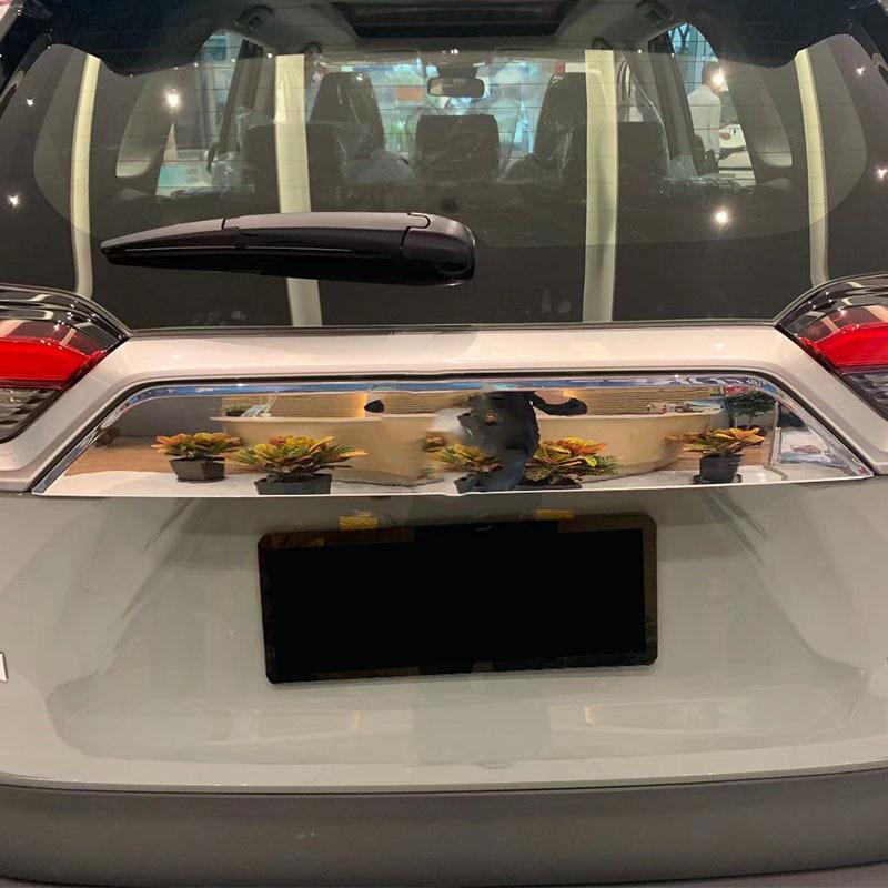 Compatible Exterior Accessories for 2020 Toyota RAV4: Window Trim, B-Pillar, Grille, Fuel Cap, Rear Wiper, and More.