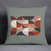 Semicircle Combination Series Pattern Decorative Pillowcase Square Pillowcase Home Office Decoration (45cm*45cm)