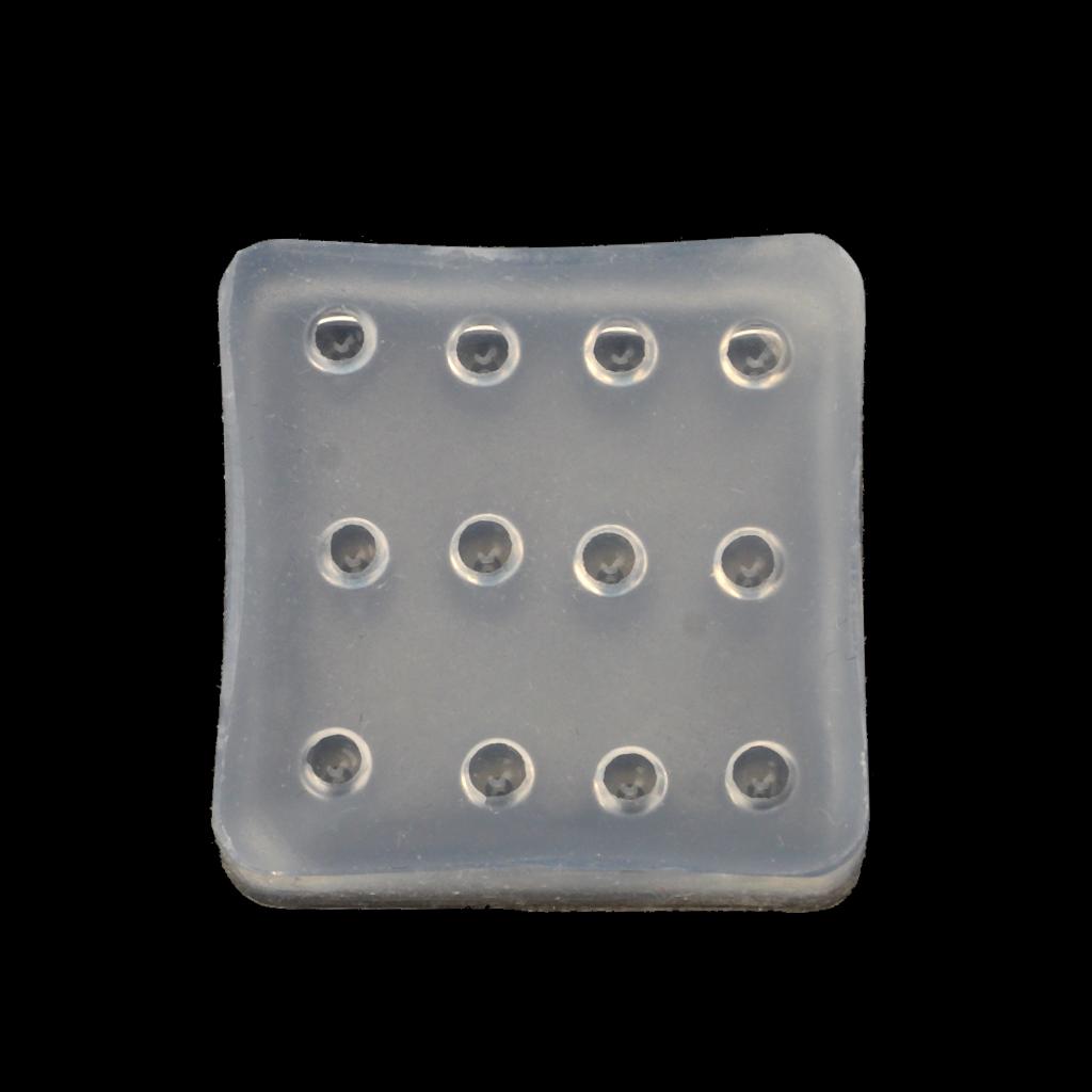 4mm Round Opal Beads Silicone Mold Handmade Epoxy Resin Clay Mold Art Crafts 1 белый