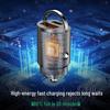 Mini Alloy Type-C Car Charger with Hidden Pull Ring for Super Fast Charging