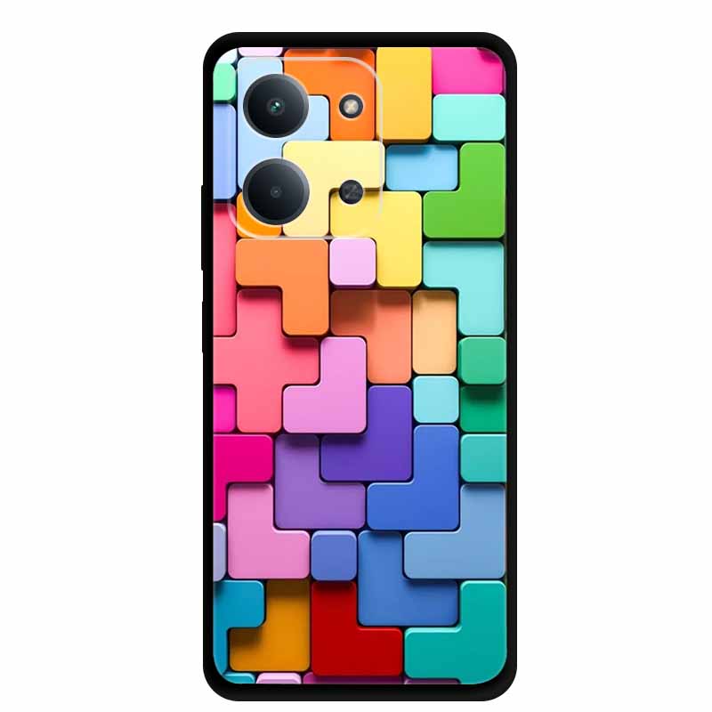 

Для Redmi 15C 4G Чехол Модные Цветы Забавный Расписной Мягкий ТПУ Задняя Крышка Для Redmi15C 4G 25078RA3EA 2508CRN2BC Чехол для Телефона Бампер For15C 4G Global