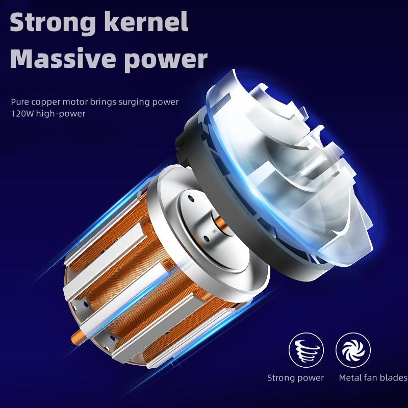 New High Power Multi-purpose Car Vacuum Cleaner Handheld Wireless Automotive Supplies Portable Small Home Desktop Vacuum Cleaner