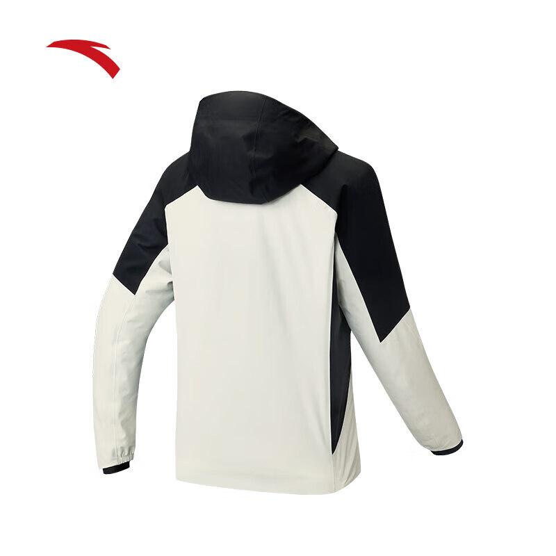 ANTA Women s Outdoor Water-Repellent Hooded Windbreaker S