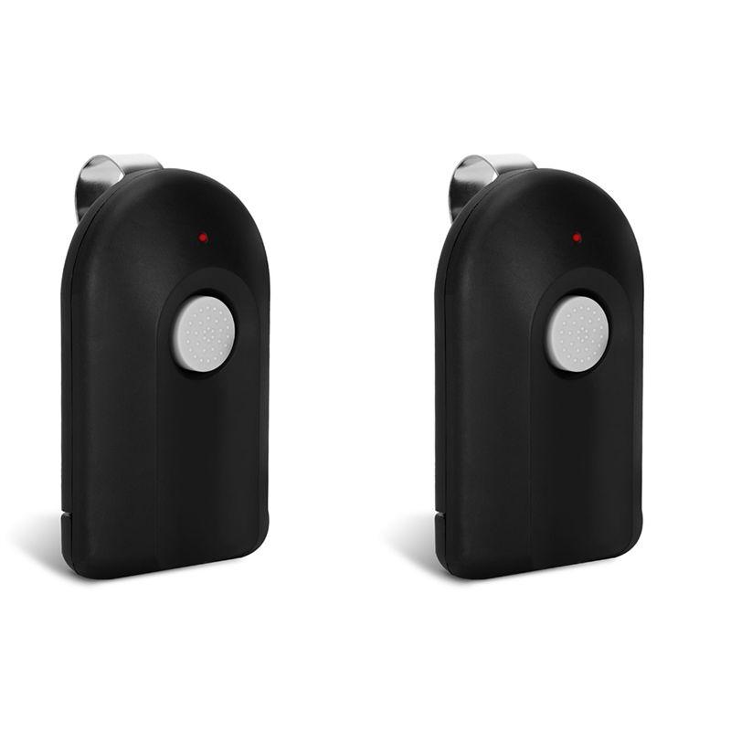 

ABUO-2Pcs For Intellicode Genie Overhead Garage Door Opener Remote, ACSCTG Type 1 GIT-1 390MHZ Universal чорний