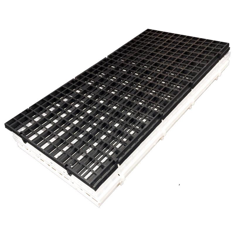Aquarium Isolation and Bottom Filter Grid Plates (Black, White, Transparent)