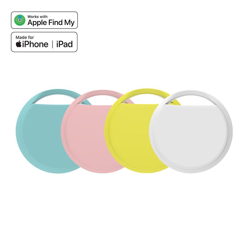 4 Pcs Smart Tag Bluetooth Trackers Work with Apple Find My Lightweight Tag Prevent Loss of Luggage Wallets Keys Bag Air Tracker