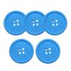 Coasters 8.8CM Button Styling Easy Cleaning High Flexibility