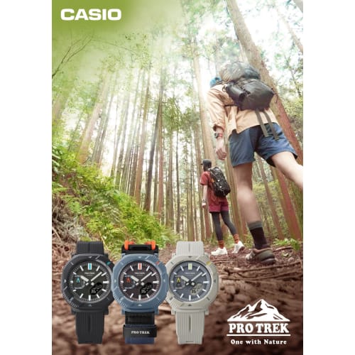 Casio Watch Protrek []Hiker Line Equipped with Bluetooth Tough Solar Biomass Plastic PRJ-B001-1JF Men's Charcoal Gray