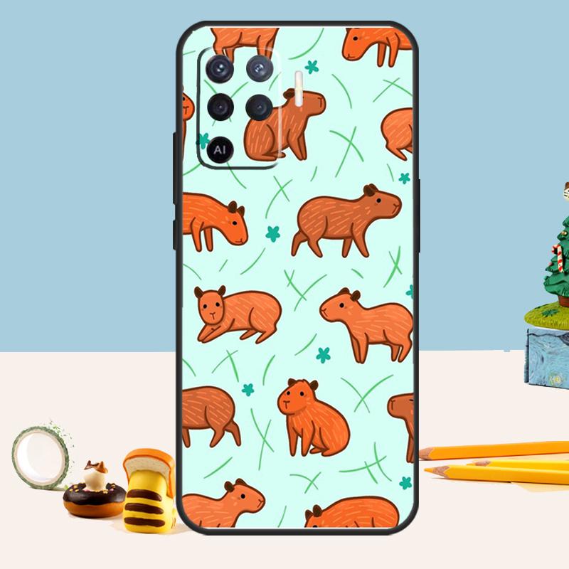 

Cute Cartoon Capybara Case For Oppo A80 A60 A40 A15 A16 A17 A57 A94 A74 A54 A76 A96 A18 A38 A58 A78 A98 A5 A6 Pro OPPO A38 4G