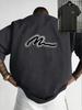 Sommer Neuer Stil Unisex T-Shirt Street Casual Mode Einfach Weich Bequem Atmungsaktiv D Graffiti Muster Druck
