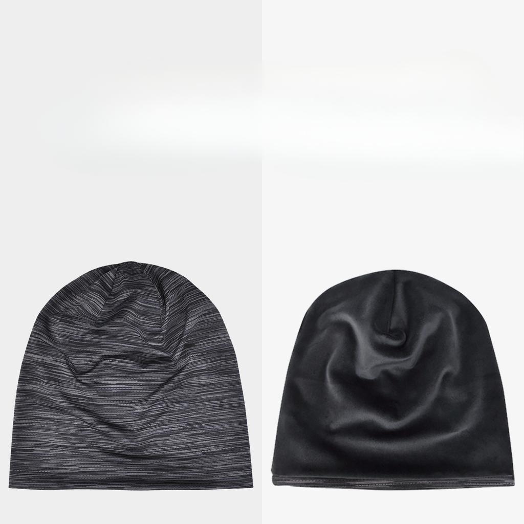 Solid Color Cotton Couple Headgear Stacking Hat