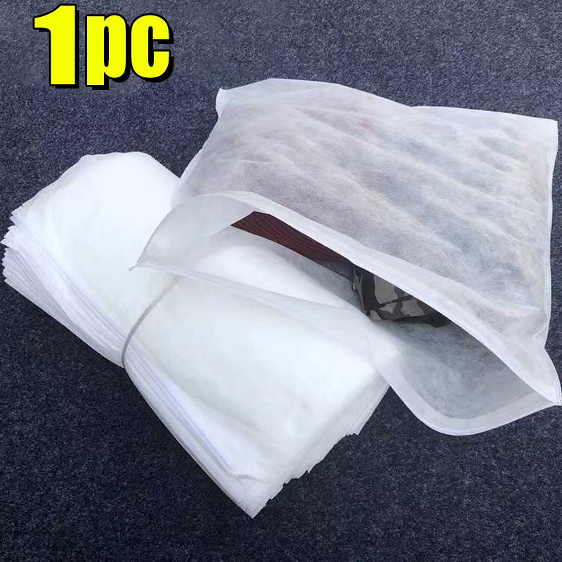 Home Portable Storage Bag Non-Woven Fabric Anti Yellowing Shoe Cover Shoe Washing Bag Moisture-Proof Shoe Bag