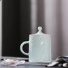 Changnan Yingqing Celadon Office Tea Cup with Lid