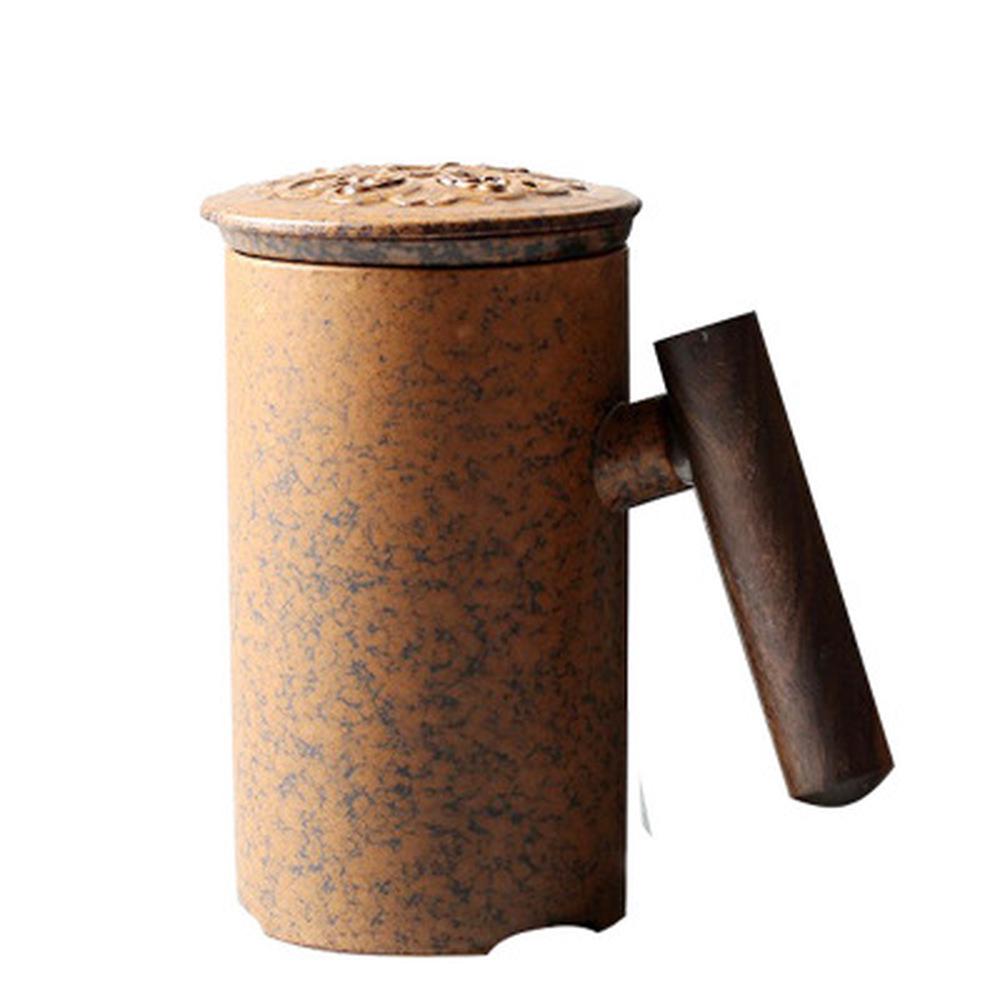 

Керамічні кружки ручної роботи фільтр teacups офісні чашки побутові особисті чашки Кохані чашки дубильна кора