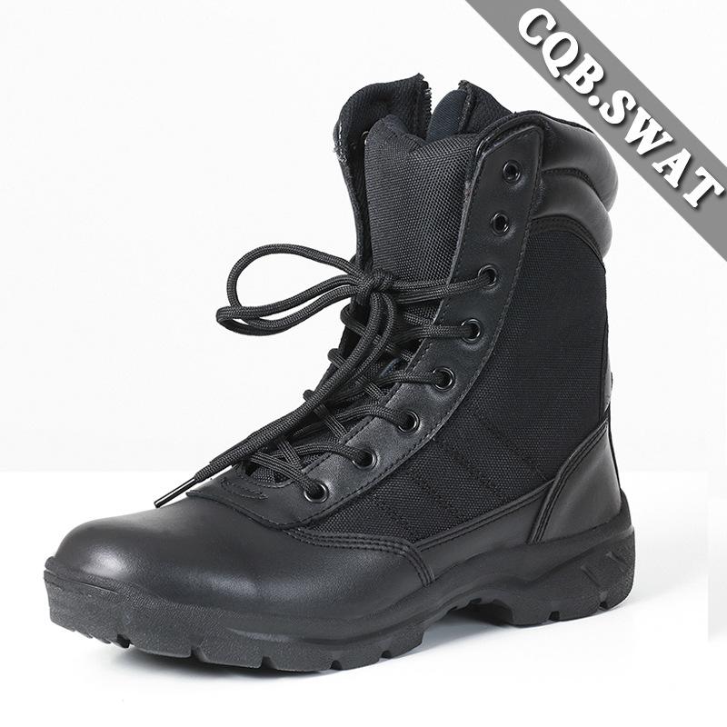 Men's Boot Combat Mens Camo Ankle Boots Tactical Big Size 36-47 Boot Male Shoes Work Safety Shoes Motocycle Shoes