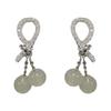 Pearl Light Luxury Style Simple Daily Commuting Style Personality Design Earrings Temperament Fashion Earrings