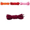 Stylish Polyester Cotton Flat Shoelaces Perfect For Running Shoes And Casual Wear