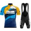 Herren Damen Radsport Trikot Set Kurzarm Schnelltrocknend Fahrradbekleidung Rennrad Mountainbike Outdoor Sport