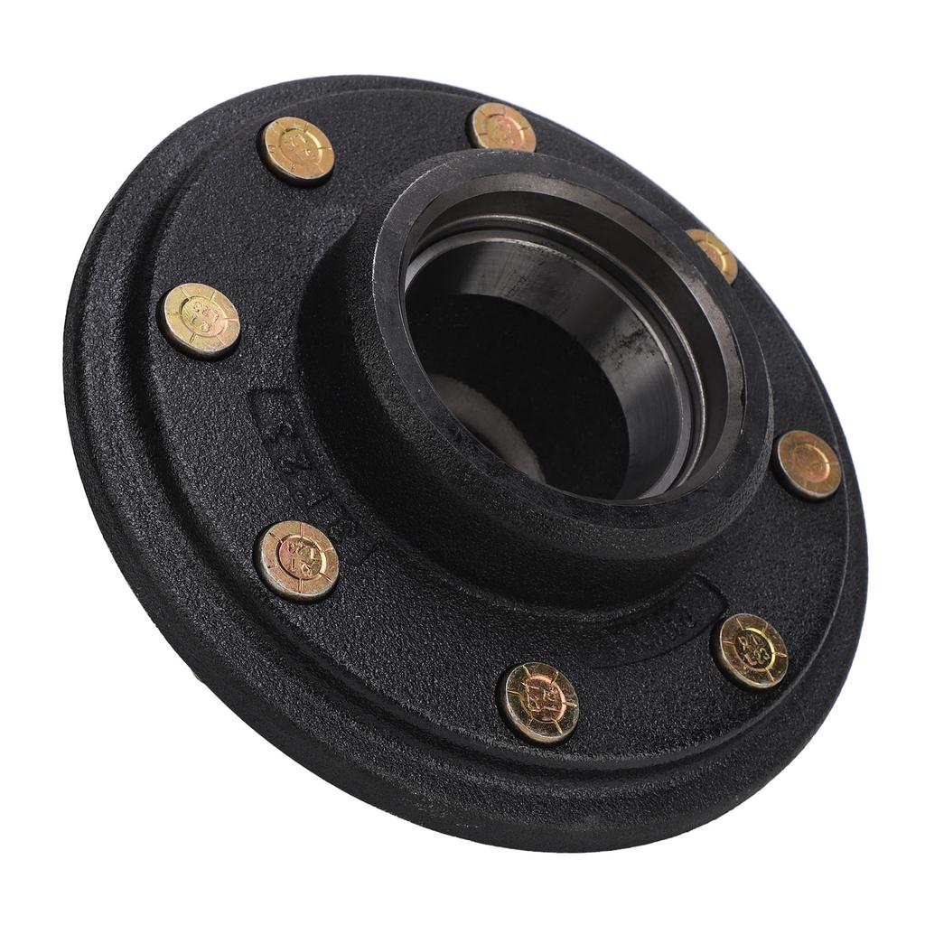 16PCS 8 On 6.5in Trailer Hub Kit 7000lbs Capacity Secure Connection Replacement Axle Hub Set for Trailer Axle