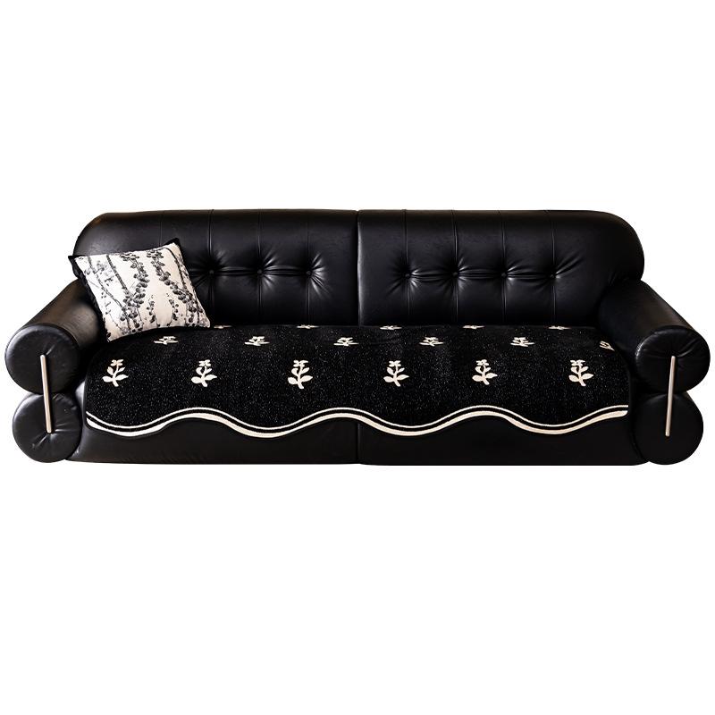 Chenier Special-Shaped Sofa Seat Cushion Living Room Light Luxury High-End Cross-Border New Leather Sofa Special Sofa Cushion Non-Slip