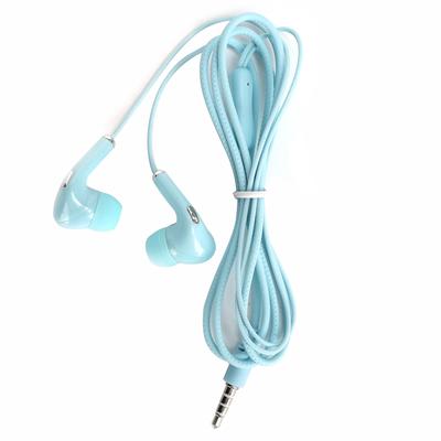 Vadu sporta austiņas 3,5 mm universālas HiFi mūzikas basu austiņas ar mikrofonuZilas
