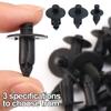 100/50pcs Plastic Bicycle Fairing Rivet Setting Panel Fastener Clips for Honda for Suzuki for Kawasaki Car Fenders Bumpers Clips