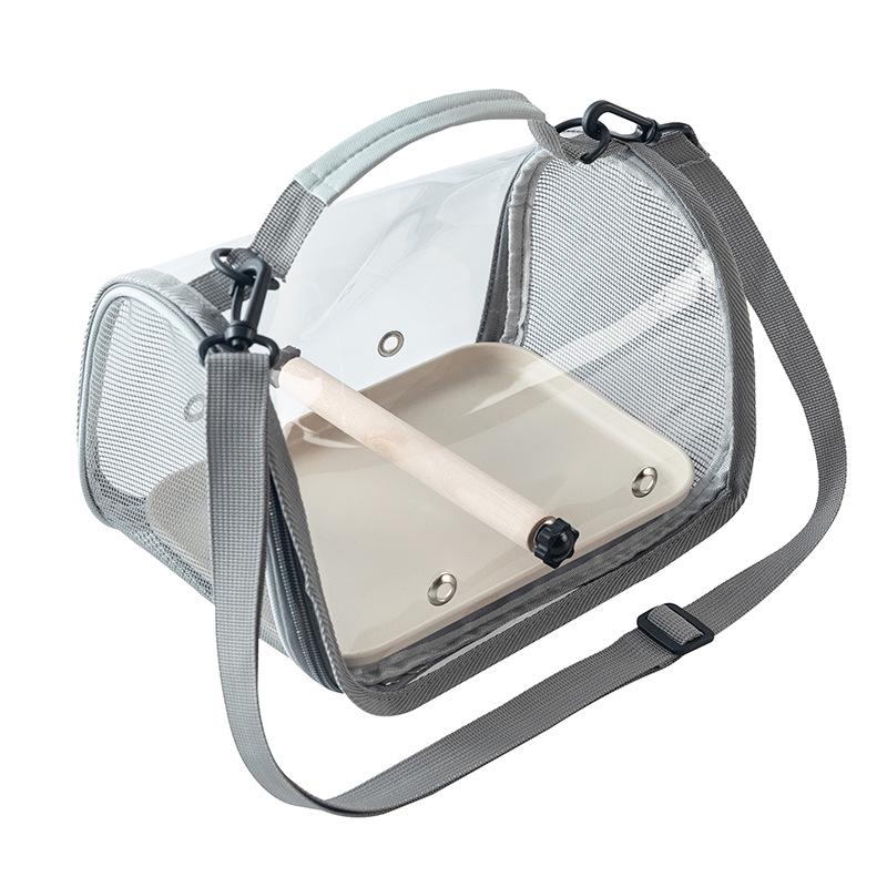 Portable Pet Carrier: Ideal for Small Birds, Pigeons, Lizards, Hamsters, and Cockatiels