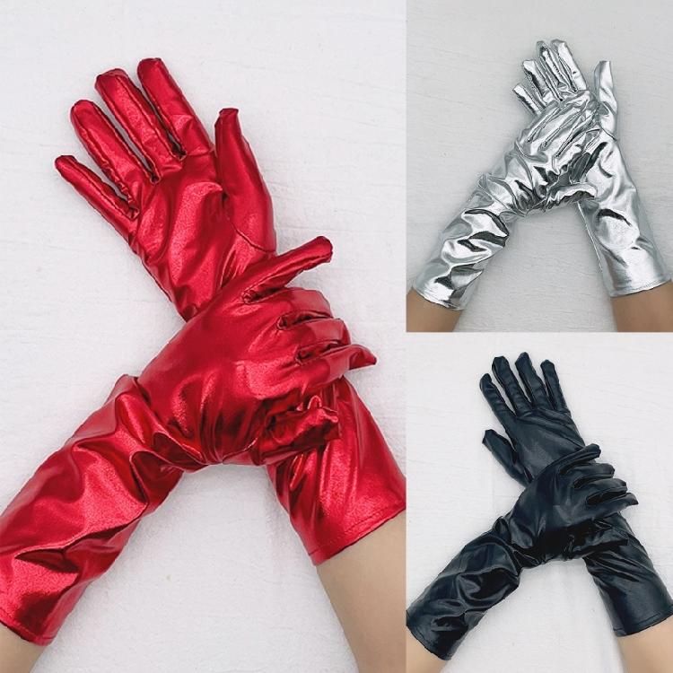 Sexy Metallic Gloves Spandex Gloves for Opera for Women and Girls Gift