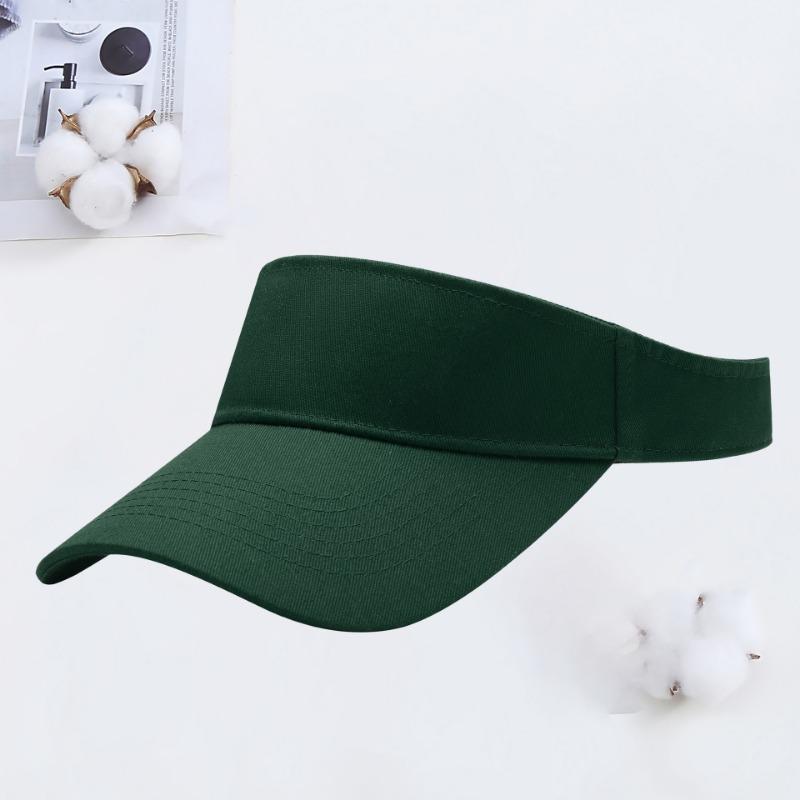 Hat female spring summer sun protection empty top hat embroidery sports outdoor outing visor cap cap male