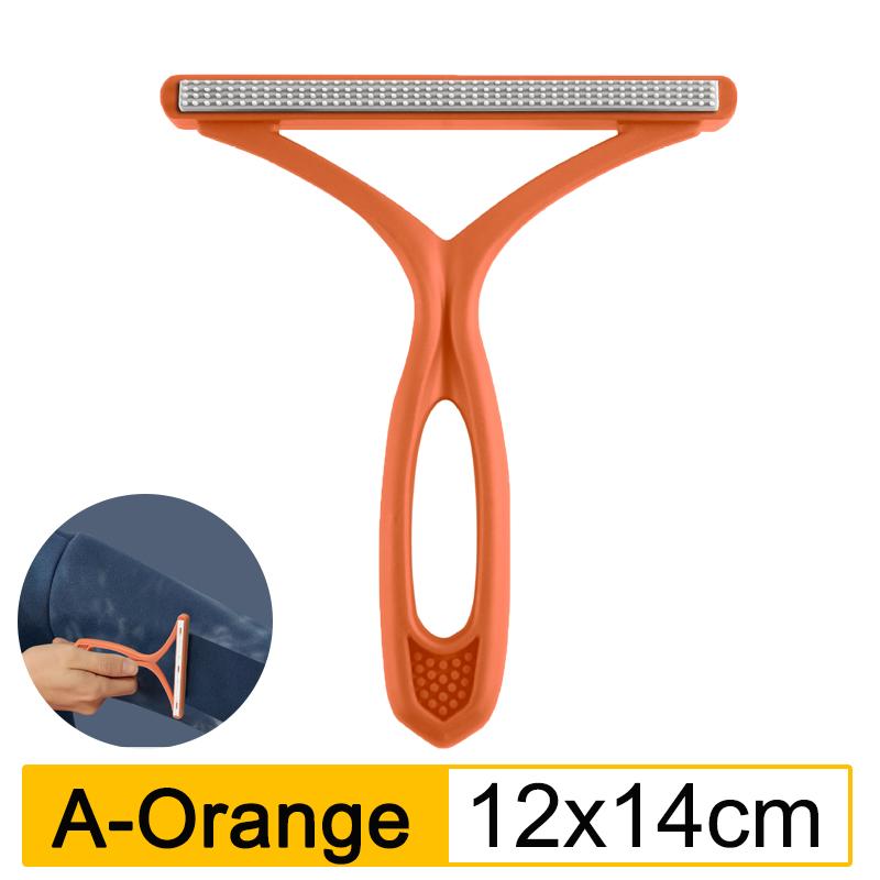 2-IN-1 Double-sided Lint Remover Handle Shaver Brushes for Clothes Carpet Sweater Pet Fur Hair Catcher Scrapers Cleaning Tools