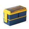 Morandi Double-Layer Multi-Compartment Lunch Box