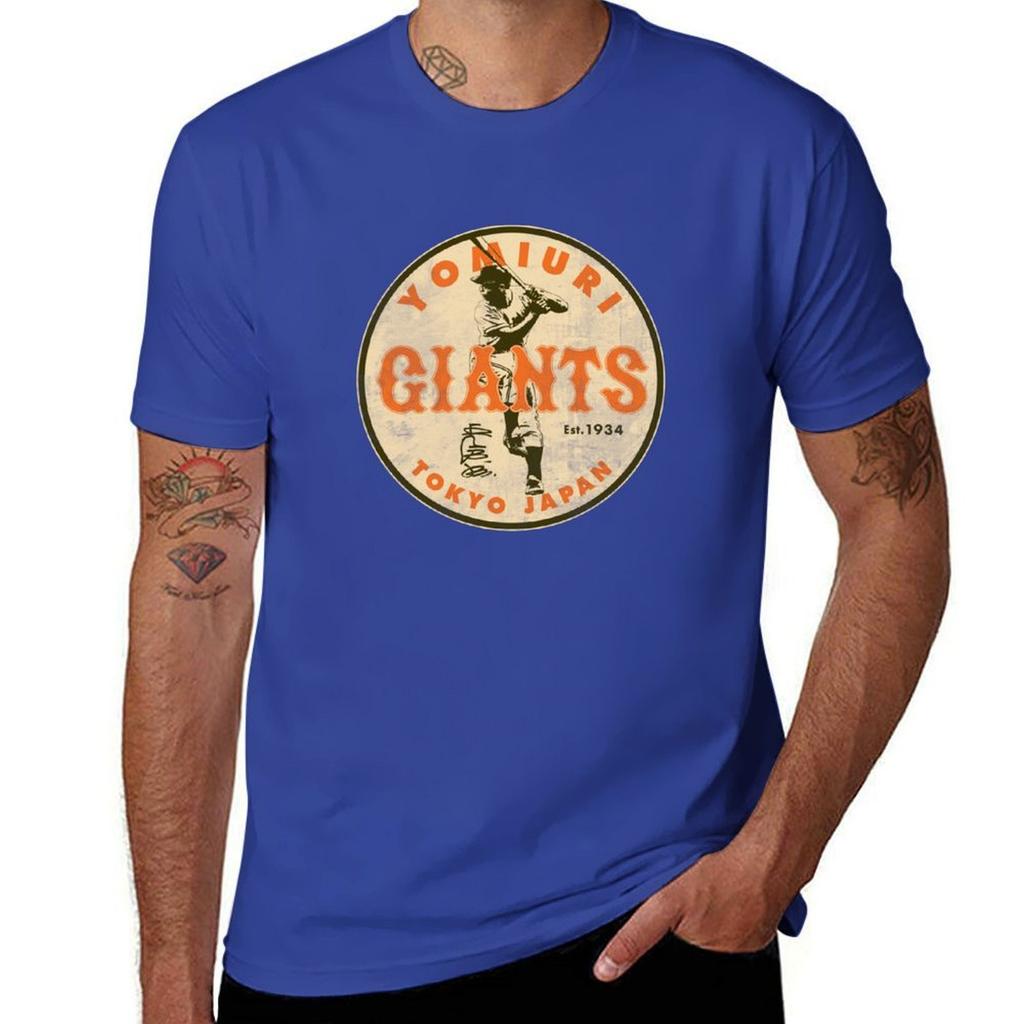 Tokyo Yomiuri Giants Sadaharu Oh by ? Purkins Originals T-Shirt Shirts Graphic Tees Tees Mens T Shirt Graphic