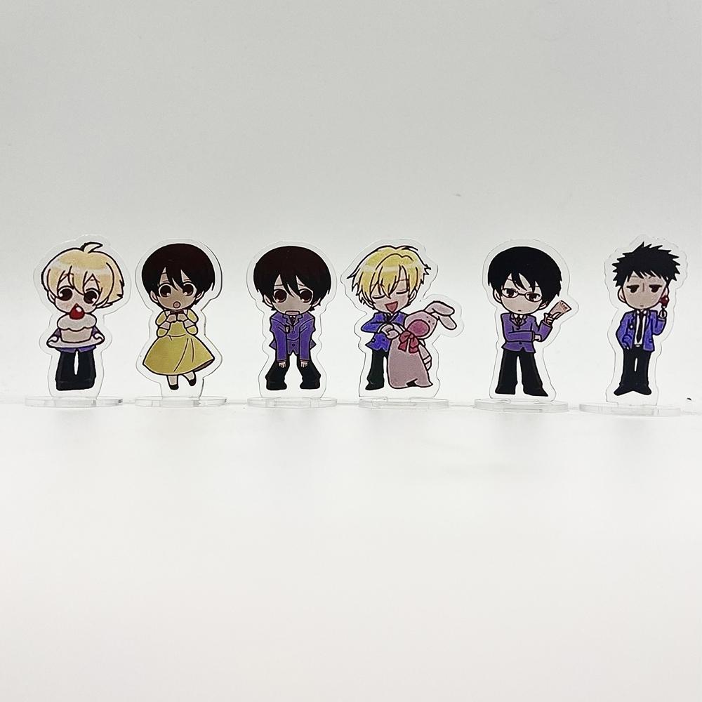 

Diy Ouran High School Host Club Anime Peripherals Custom Acrylic Board Figure Stand Model Cartoon Desktop Ornament Holiday Gifts (As shown-20364)-