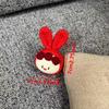 Baby Holding Toy For 0-3 Years Old, Cute Bunny Handmade Wool Knitting Toy