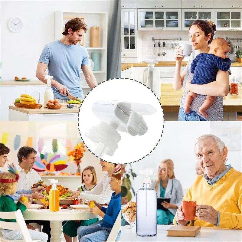 Pompa ssąca ze słomką do picia Automatyczny dozownik napojów ze słomką do napojów Magiczny kran Odporna na zalanie pompa wodna Dozownik Diy