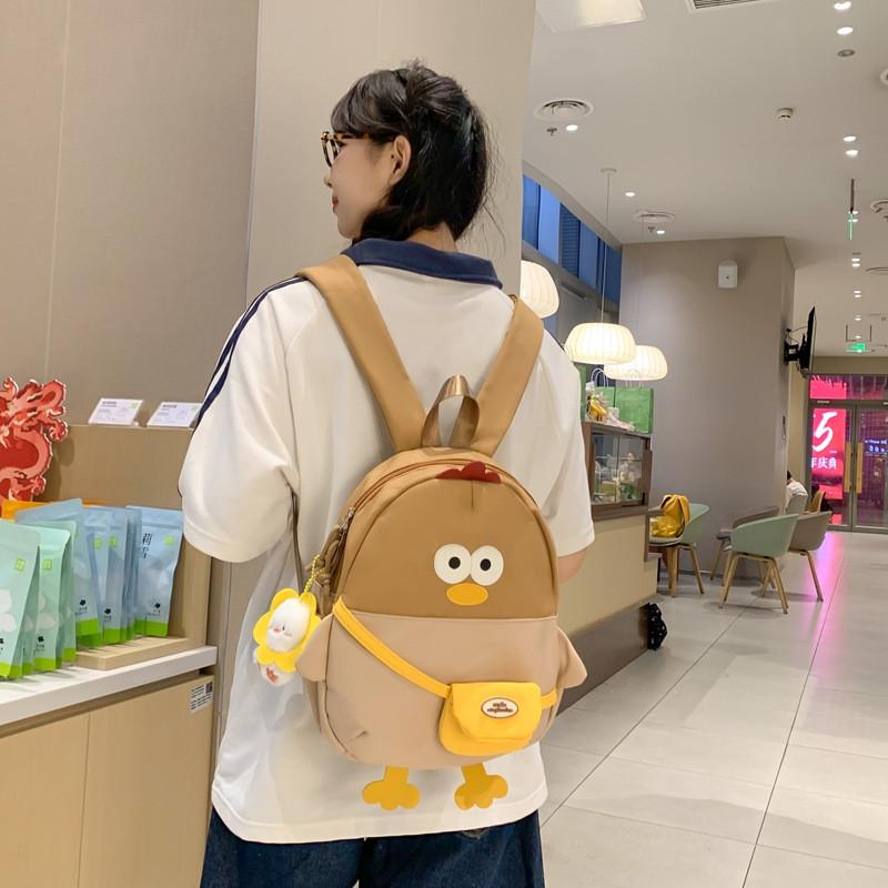 Crossbody Cartoon Chicken Bag Versatile Childrens Shoulder Bag School For