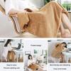Heated Shawl USB Electric Throw 24x32Inch Flannel Fast Heating Blanket Lap Pad Warm Knee Foot Home Office Use Machine Washable, Khaki