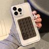 3D Suction Cup Transparent Phone Case For iPhone 17 16 Pro Max 16E 15 14 13 12 11 Pro Max 16 15 Plus 17Air Shockproof Soft Cover